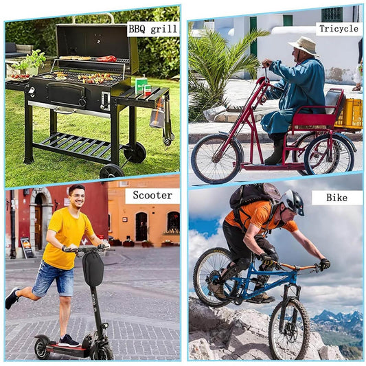 SPGOOD Fahrradschloss, KettenSchloss, 14 Farben, hohe Sicherheit, Zahlen-Code, gehärtete Stahlkettenglieder (Schwarz)