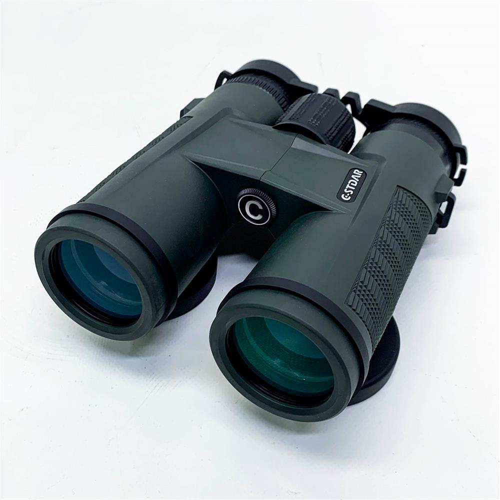 C-STDAR Fernglas Erwachsene HD Ferngläser 10x42 IPX7 Wasserdicht Klein mit Nachtsicht bei Schwachem Licht für Vogelbeobachtung Jagd Sightseeing Sport Konzerte Reisen