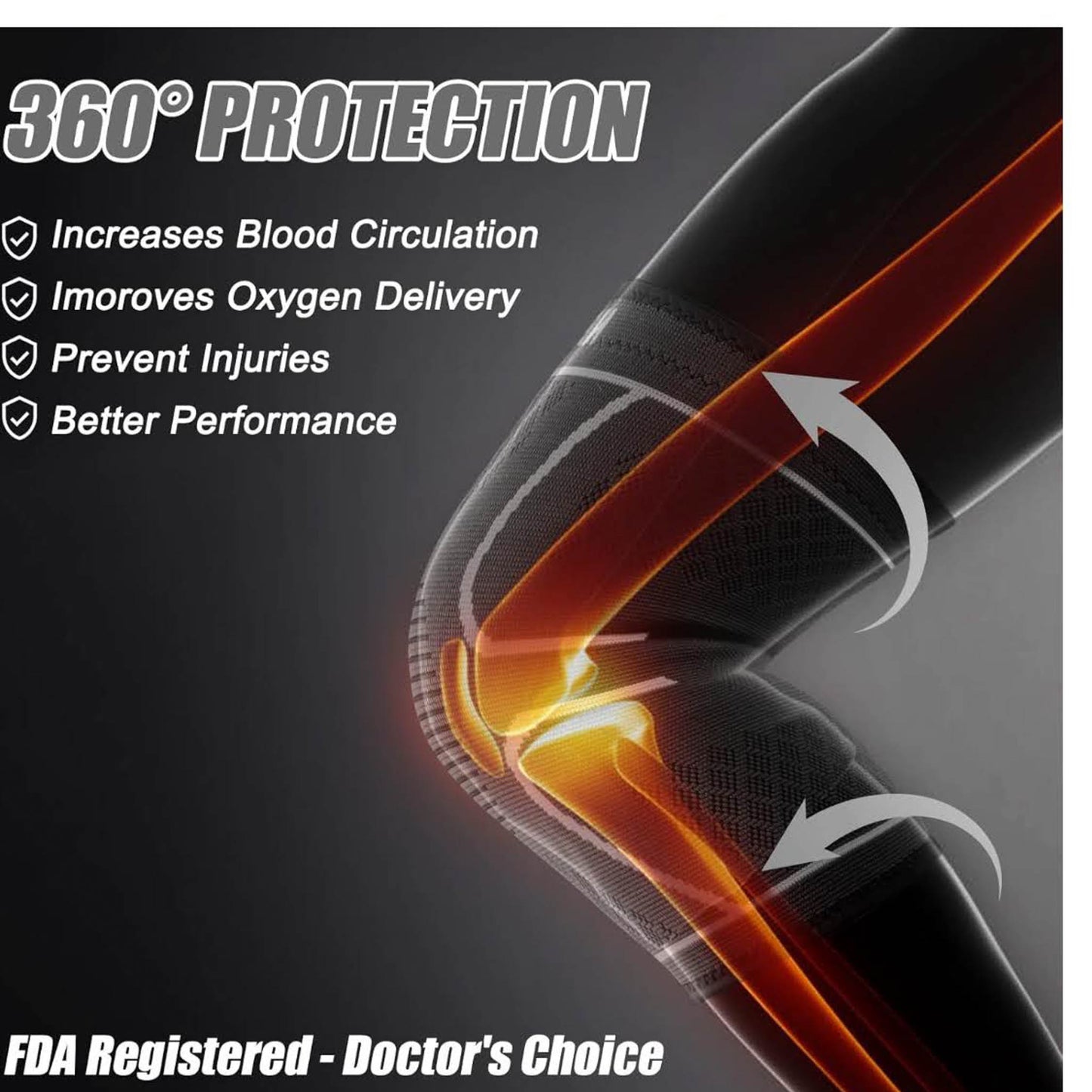NEENCA Sport-Kniebandage 2er-Pack S Grau atmungsaktive Kompressions-Patella-Kniestütze für Meniskusriss Arthrose Rehabilitation Laufen Fußball