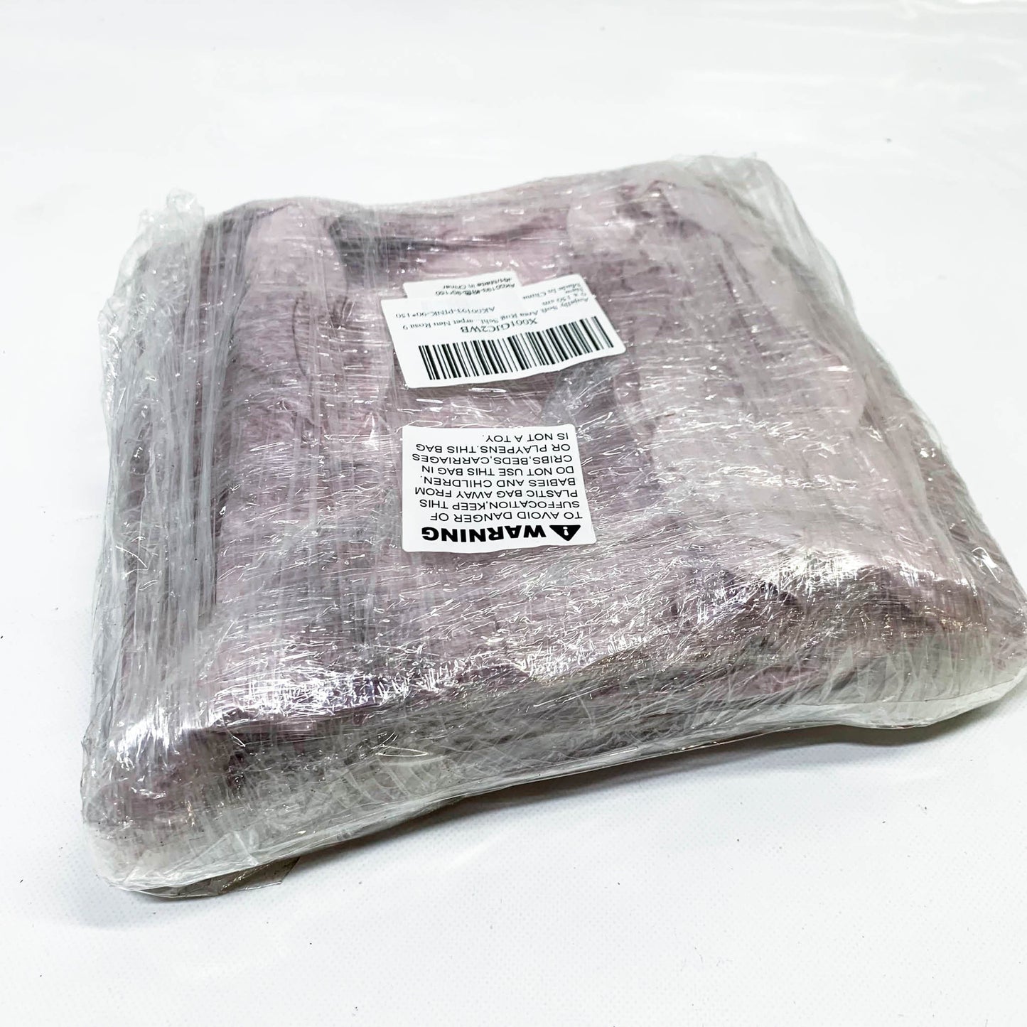 Aujelly Soft Area Rug 90x150cm Shaggy Teppich Flauschig Bunte Batik Rosa