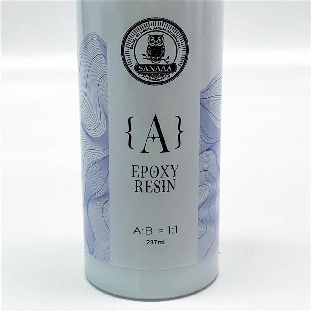 SANAAA Epoxy Resin 474 ml High Gloss Bubble-Free Tabletop Epoxy Resin for Crafts Casting DIY Resin Molds Jewelry (237 ml x 2)