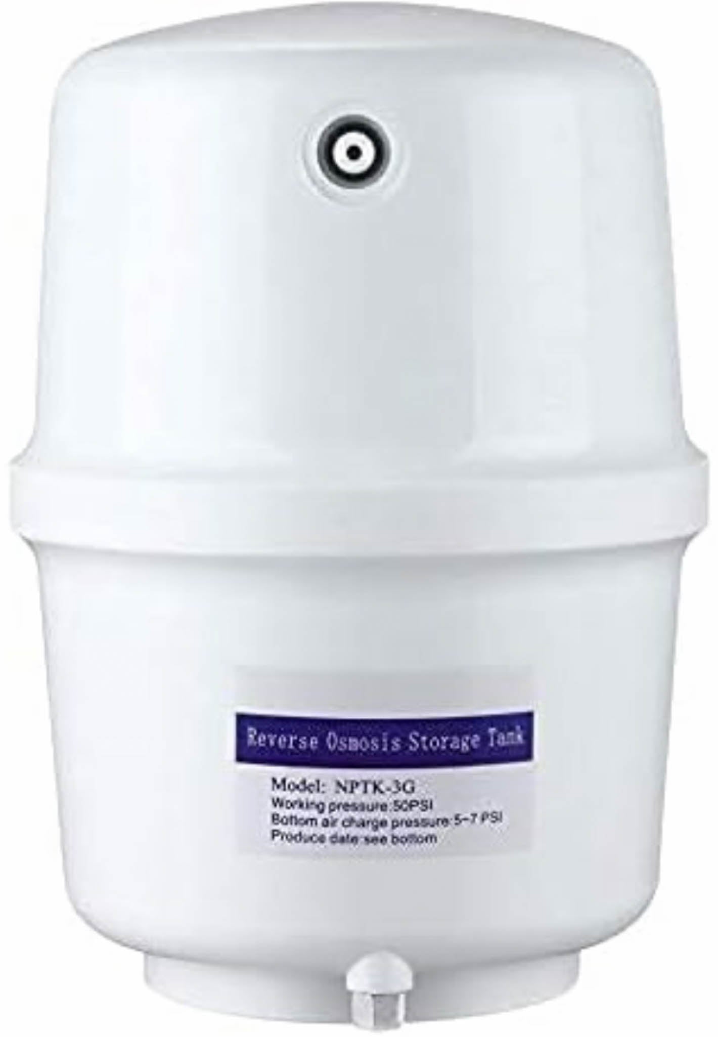 Finerfilters Umkehrosmose-Trinkwasserfiltersystem 50 GPD unter der Spüle entfernt bis zu 99 % der Verunreinigungen 5 Stufen mit Druckerhöhungspumpe
