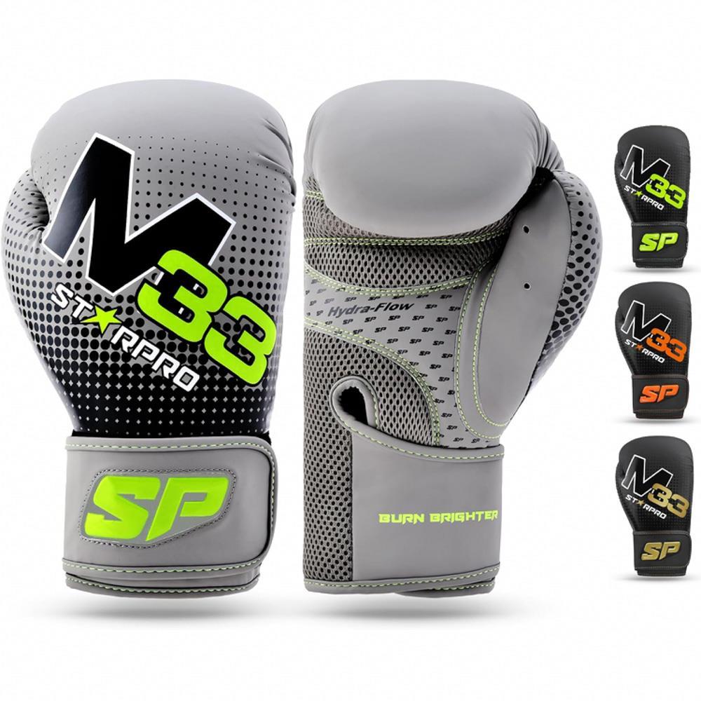 Starpro M33 Boxhandschuhe 10oz für Harte Schläge & schnelles K.O. - Boxhandschuhe für Männer und Frauen, Box Handschuh Herren Set, ideal für Boxen Sport und Training