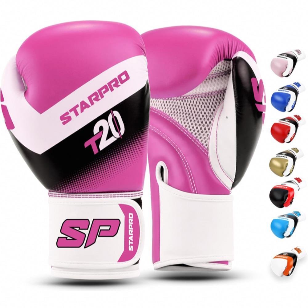 Starpro Boxhandschuhe 10oz für Harte Schläge & schnelles K.O. - Boxhandschuhe Männer Damen Herren Set für Boxen Sport und Training