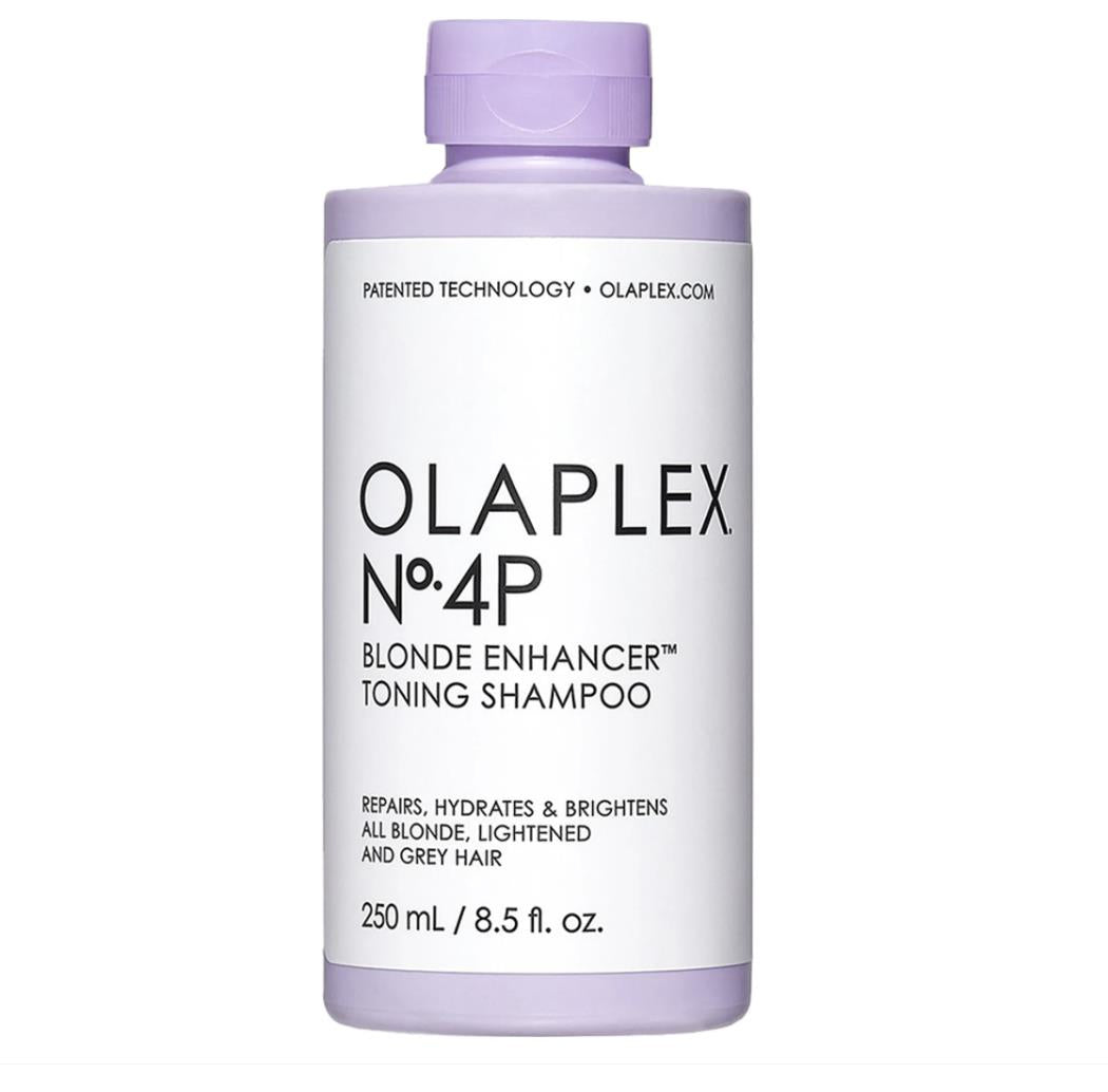 Olaplex Nş4P Blonde Enhancer Tinting Shampoo 250 ml - 3 pieces - Color refreshing, caring, for bleached hair