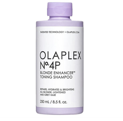 Olaplex Nş4P Blonde Enhancer Tinting Shampoo 250 ml - 3 pieces - Color refreshing, caring, for bleached hair