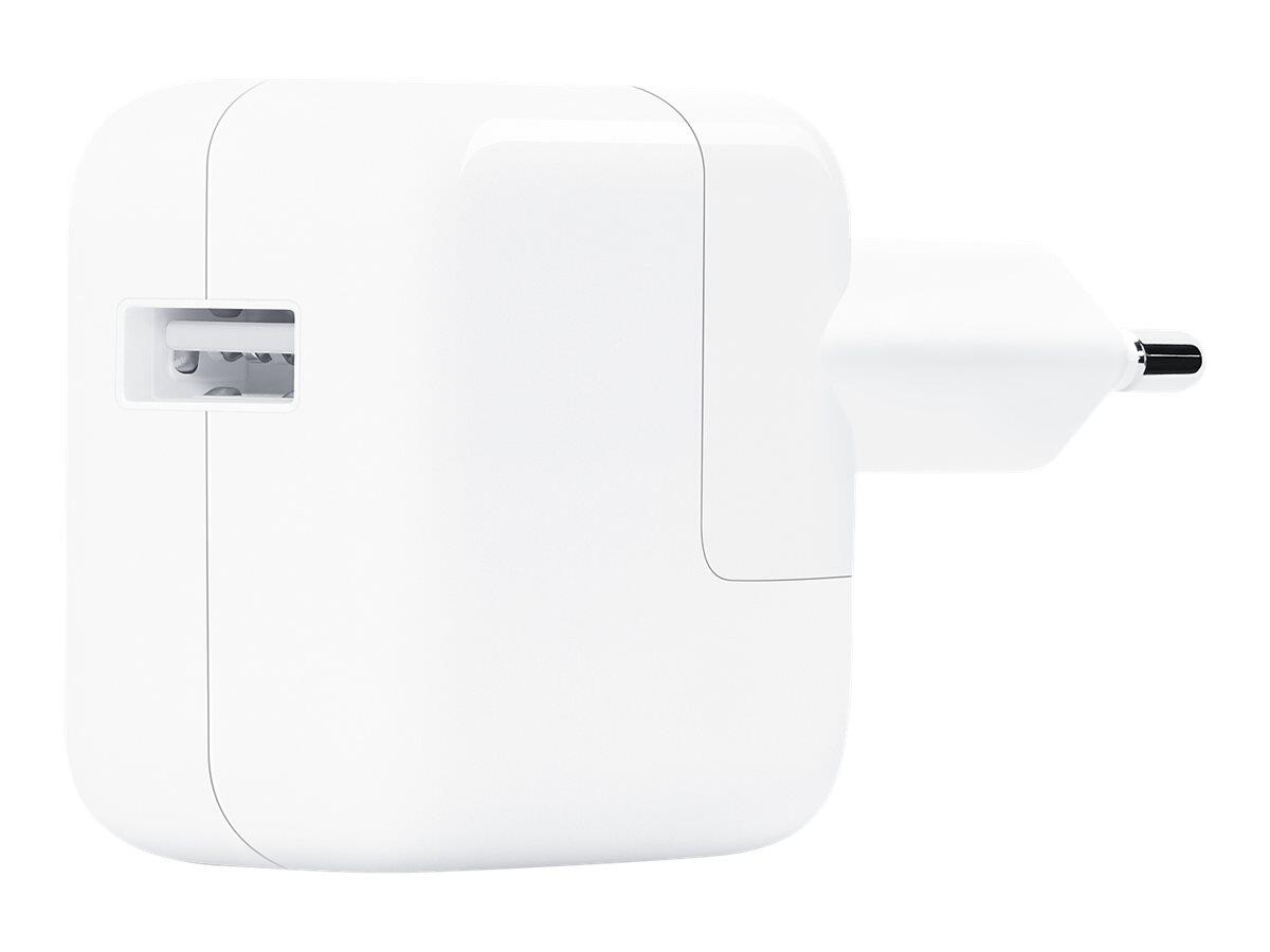 Apple 12W USB Power Adapter, weiß, kompakt, effizient, ideal für iPhone und iPad, schnelle Ladegeschwindigkeit, hochwertige Verarbeitung.