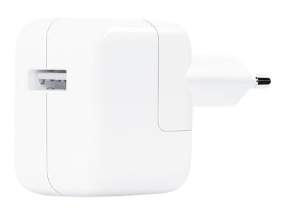 Apple 12W USB Power Adapter, weiß, kompakt, effizient, ideal für iPhone und iPad, schnelle Ladegeschwindigkeit, hochwertige Verarbeitung.