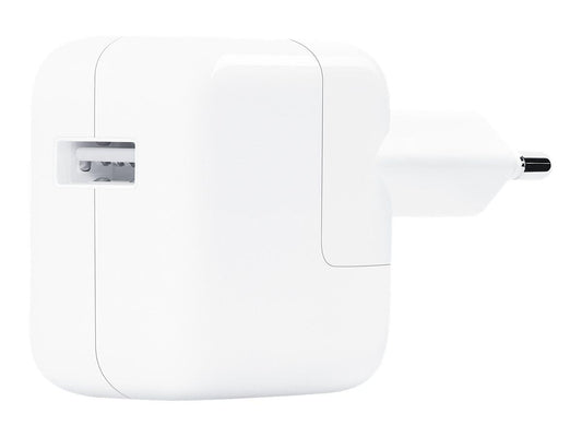 Apple 12W USB Power Adapter, weiß, kompakt, effizient, ideal für iPhone und iPad, schnelle Ladegeschwindigkeit, hochwertige Verarbeitung.