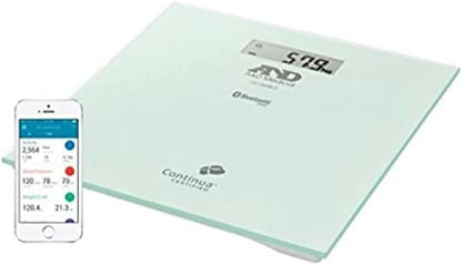 A&D Medical UC-352BLE Personenwaage, Bluetooth, App-Anbindung, digitale Smart-Waage, präzise Gewichtsmessung