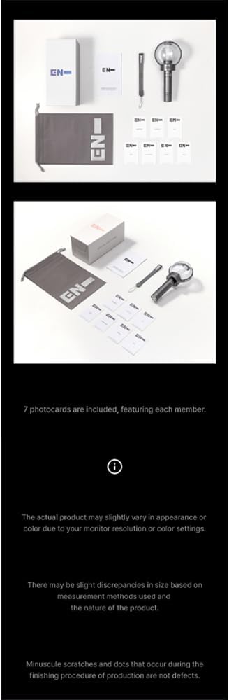 ENHYPEN Light Stick V2, Fanartikel, LED-Beleuchtung, Bluetooth, mehrfarbig, für Konzerte und Sammler