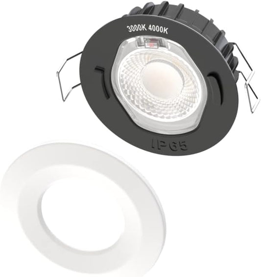 Eva Lighting SPIDER 11017B Spot, 8W, wählbar 3000K/4000K, schwenkbar, energieeffizient, modernes Design