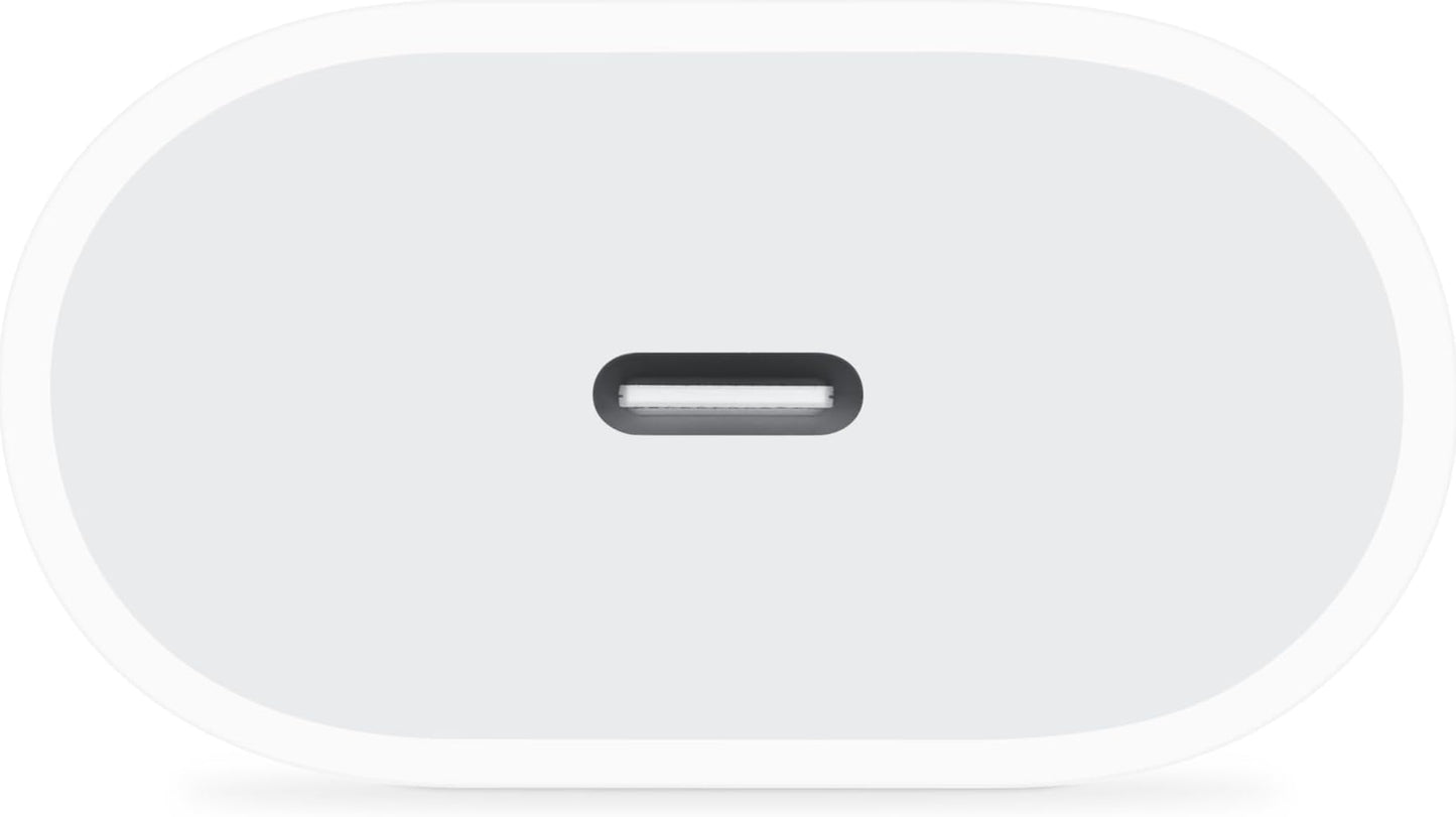 Apple A2347 20W USB-C Netzteil, schnelles Laden, kompakt, kompatibel mit iPhone, iPad und weiteren USB-C Geräten