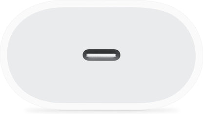 Apple A2347 20W USB-C Netzteil, schnelles Laden, kompakt, kompatibel mit iPhone, iPad und weiteren USB-C Geräten