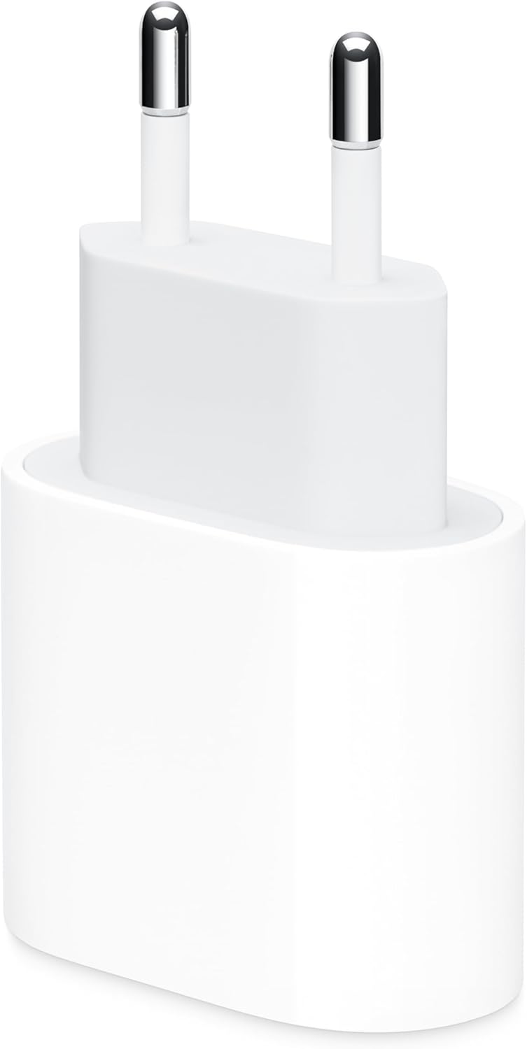 Apple 20W USB‑C Power Adapter, kompakt, schnellladefähig, ideal für iPhone und iPad, Vorgängermodell.