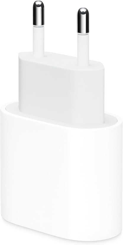 Apple 20W USB‑C Power Adapter, kompakt, schnellladefähig, ideal für iPhone und iPad, Vorgängermodell.