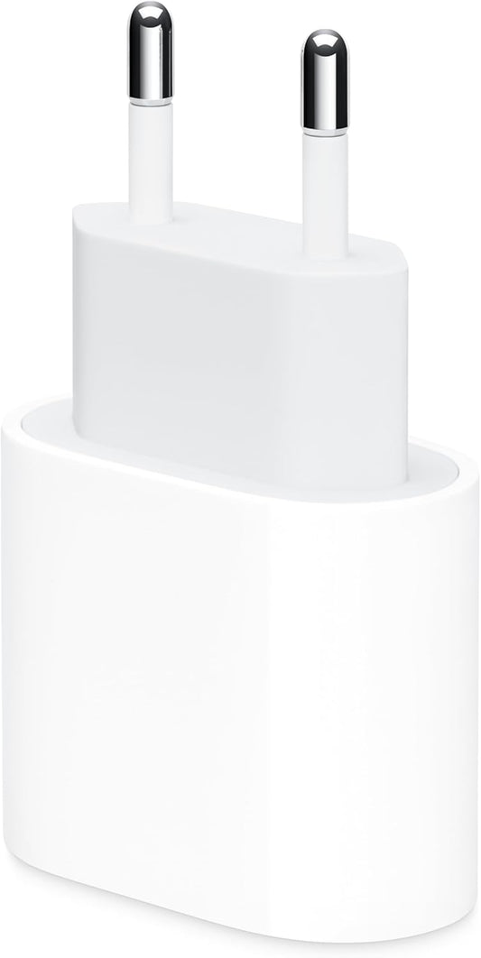 Apple 20W USB‑C Power Adapter, kompakt, schnellladefähig, ideal für iPhone und iPad, Vorgängermodell.