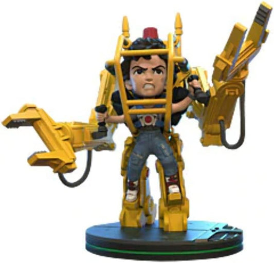 QMx Aliens Ripley im Power Loader Q-Fig Elite Sammelfigur, gelb, ca. 12 cm