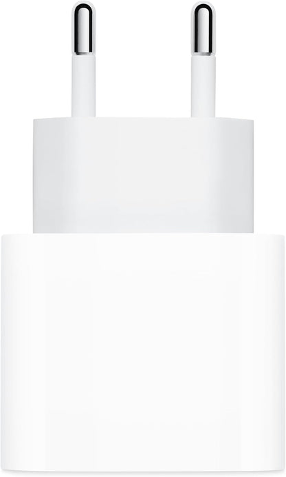 Apple 20W USB‑C Power Adapter, kompakt, schnellladefähig, ideal für iPhone und iPad, Vorgängermodell.
