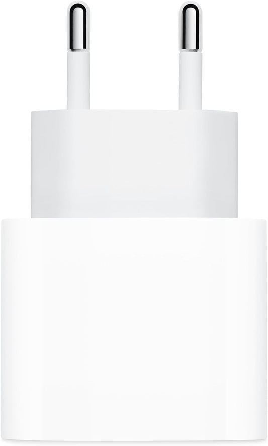 Apple 20W USB‑C Power Adapter, kompakt, schnellladefähig, ideal für iPhone und iPad, Vorgängermodell.