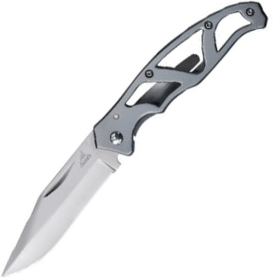 Gerber Paraframe Mini, 22-48485, Klappmesser, leicht, Edelstahl, Gürtelclip, kompaktes EDC, einhändig bedienbar