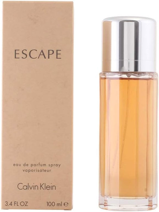 Calvin Klein Escape Damen Eau de Parfum 100ml, blumig-frischer Duft, langanhaltend, elegantes Parfum für Frauen