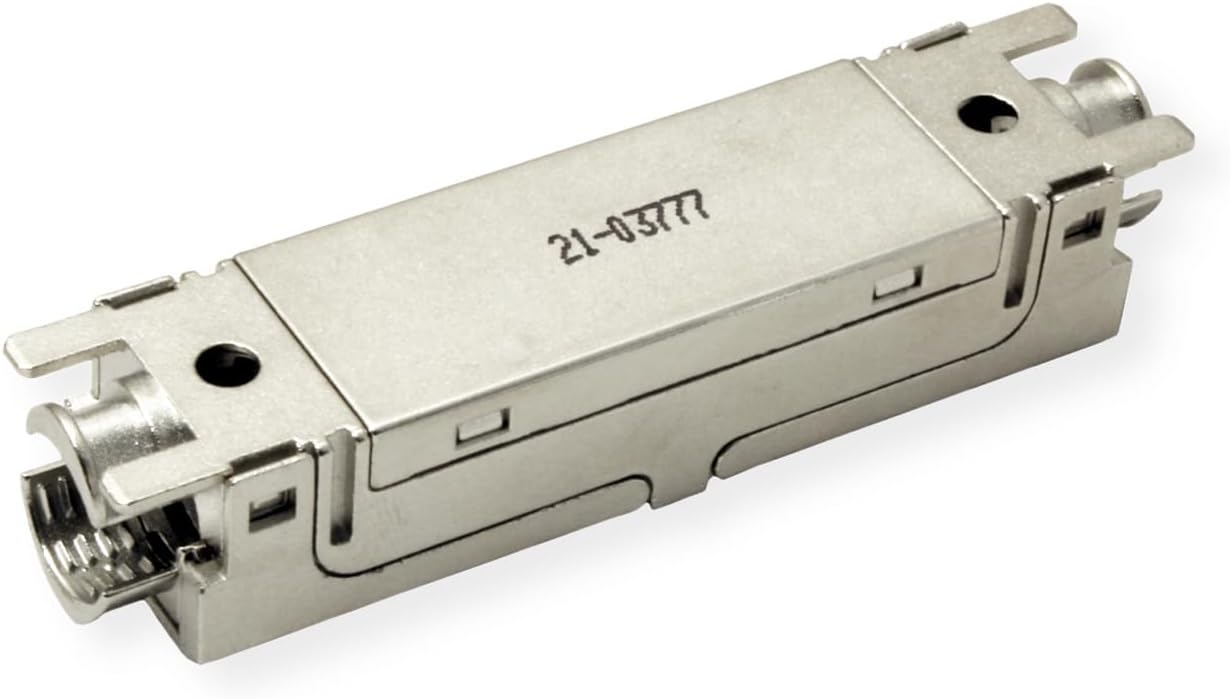 EasyLan CKEFFL00 Netzwerk Transmitter & Receiver, Cat6a, 90m, 10/100/1000 Mbit/s, IP20, silber, Netzwerkverlängerung