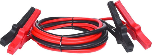 KS Tools 550.1756 Starthilfekabel-Satz, Ø 50 mm, robuste Ausführung, isolierte Klemmen
