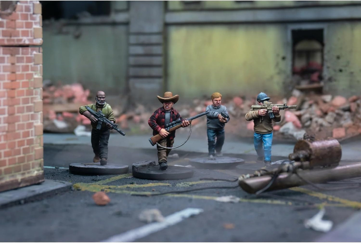 Wargames Atlantic WAAPA002 – Figuren-Set Zivilisten & Überlebende, Männer (Einzelpack), detailreiche Miniaturen