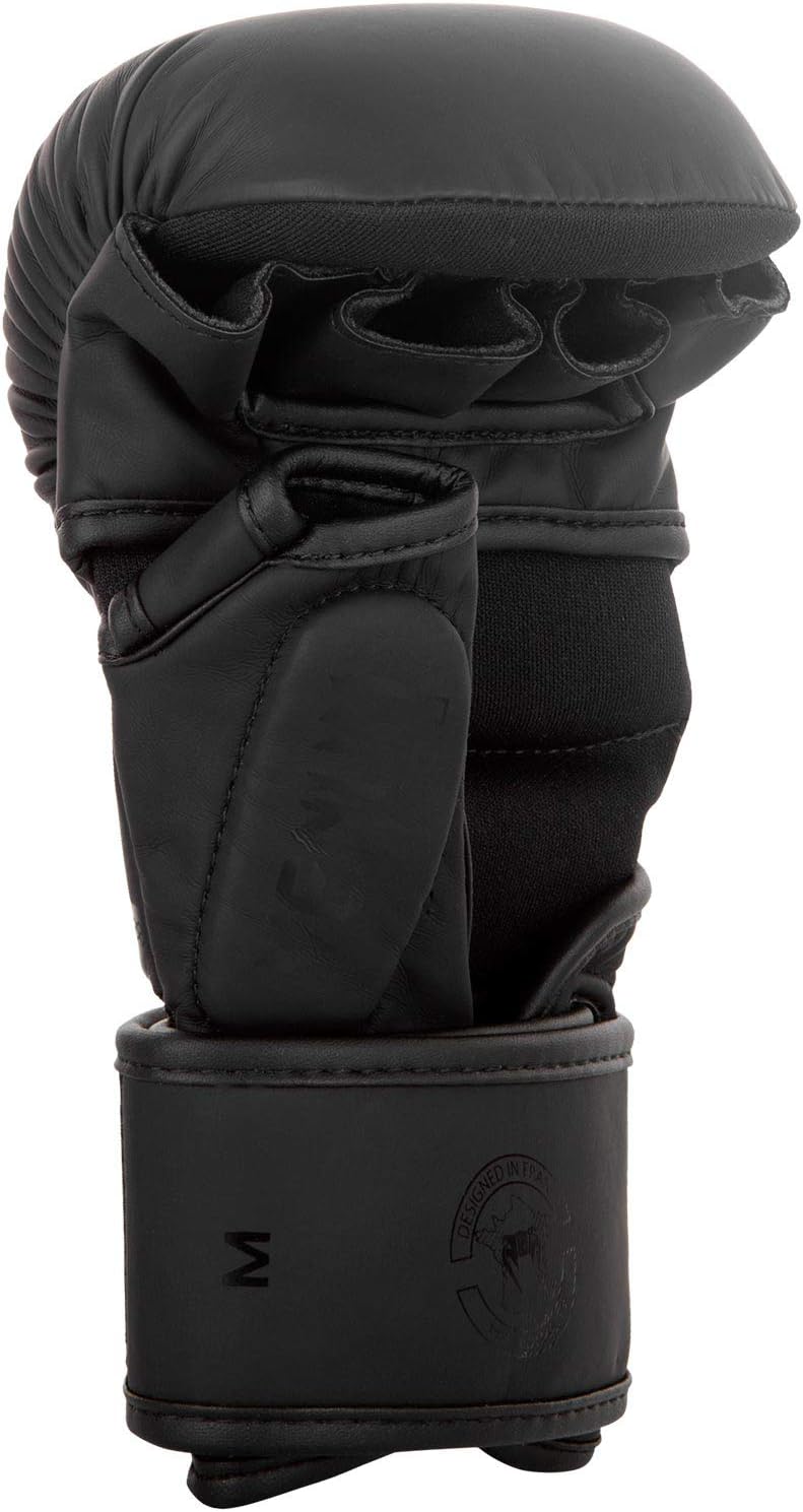 Venum MMA Handschuhe Challenger 3.0 L/XL, Schwarz, Sparring, gepolstert, Klettverschluss, robustes Kunstleder
