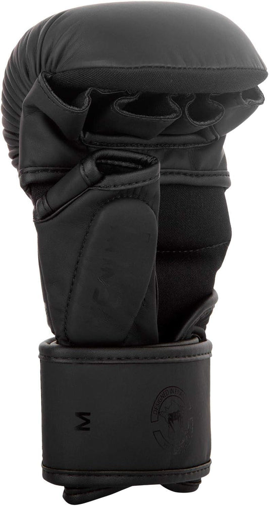 Venum MMA Handschuhe Challenger 3.0 L/XL, Schwarz, Sparring, gepolstert, Klettverschluss, robustes Kunstleder