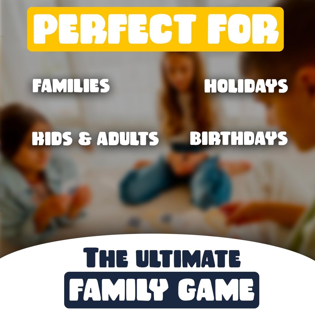 ATM Gaming QUICKSTOP Kartenspiel, Familienspiel, 2-7 Spieler, schnelle Runden, lustiges Partyspiel ab 10 Jahren, 30 Min Spielzeit