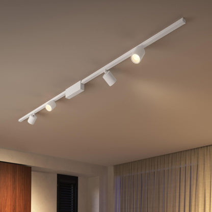 Philips Hue Perifo Spot 929003115801, Erweiterung, dimmbar, 16 Mio. Farben, App-Steuerung, Alexa, HomeKit, Google, weiß