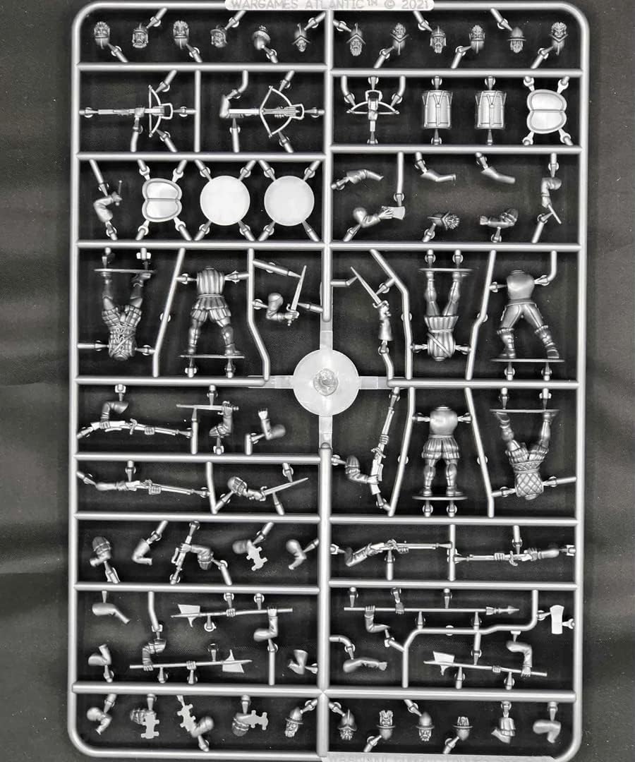 Wargames Atlantic WAARN001, Renaissance Konquistadoren – 24 mehrteilige 28mm Hartplastik-Figuren