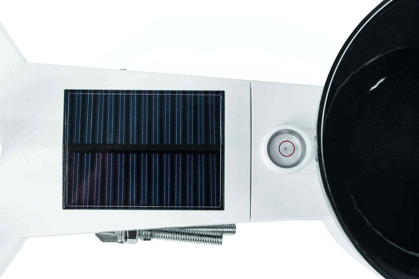 dnt WeatherScreen PRO DNT000008, WLAN-Wetterstation mit Datenlogger, App-Steuerung, Raumklima-Überwachung, Schwarz/Weiß