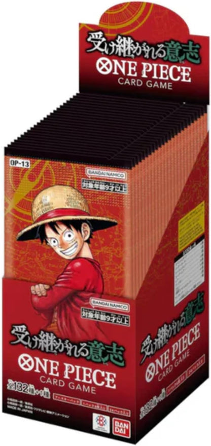 Bandai Namco OP-13 One Piece Card Game Booster-Display – japanische Ausgabe, neu & originalverpackt, mit Versandschutz