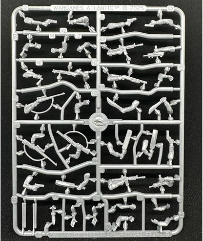 Wargames Atlantic WAAPA002 – Figuren-Set Zivilisten & Überlebende, Männer (Einzelpack), detailreiche Miniaturen