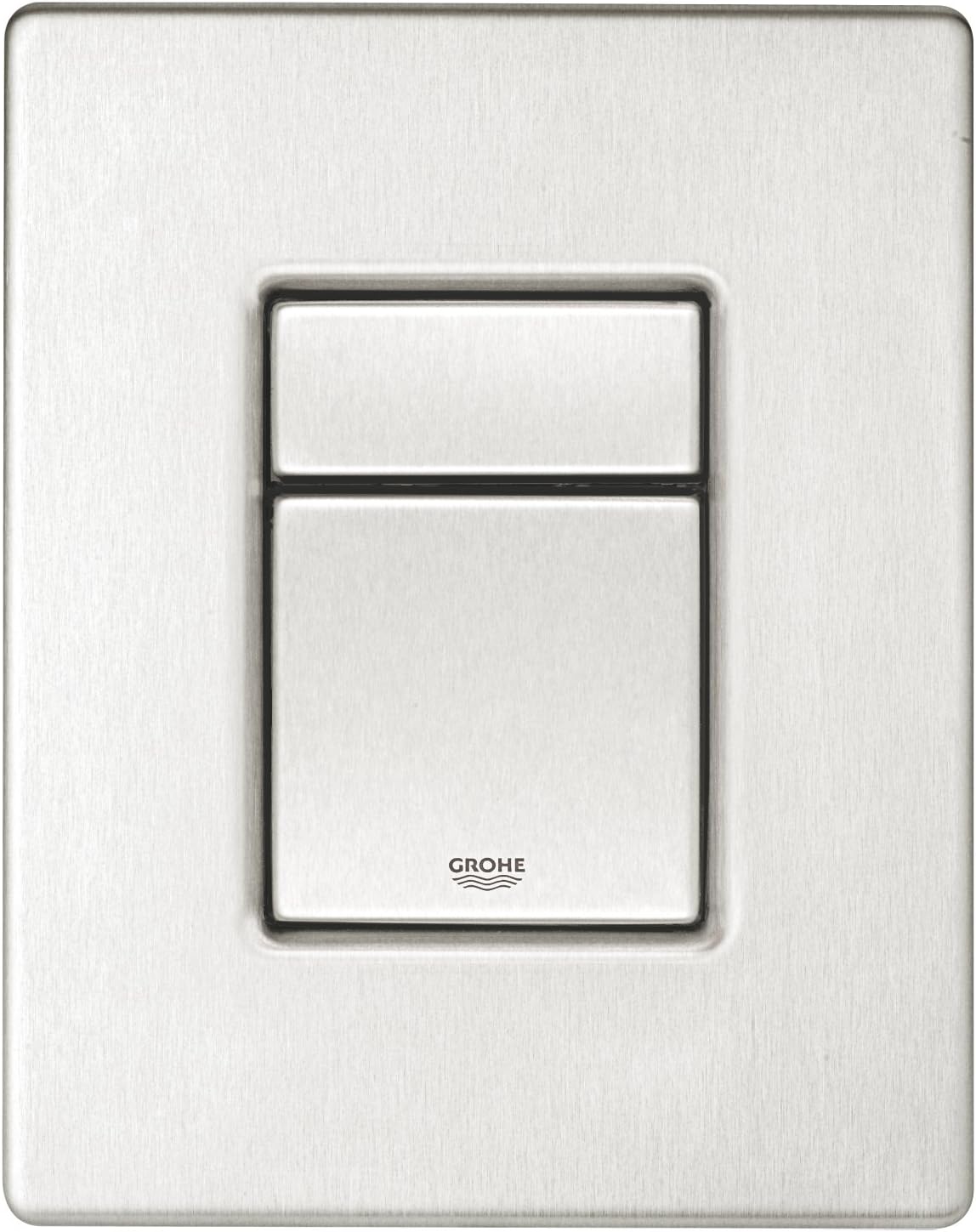 GROHE Skate Cosmopolitan 38732SD0, WC-Betätigungsplatte, Edelstahl, flaches Design, für Unterputz-Spülkästen