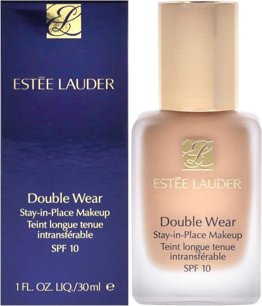 Estée Lauder Double Wear Nude Water Fresh Makeup 3N2 Wheat, 30 ml, SPF 10, langanhaltendes, leichtes Flüssig-Make-up