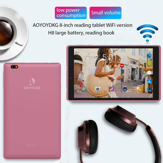 AOYODKG Tablet 8 – Tablet mit HD-Display, 50/60 Hz, 10 W Leistung, optimiert für Spiele & Filmgenuss