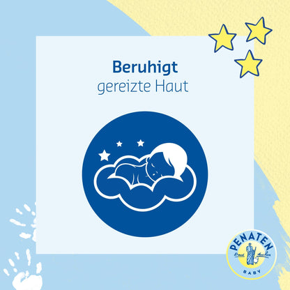 Penaten Baby Wundschutzcreme 6×50 ml - sofortiger Haut- und Nässeschutz mit Panthenol, beruhigt zarte Babyhaut