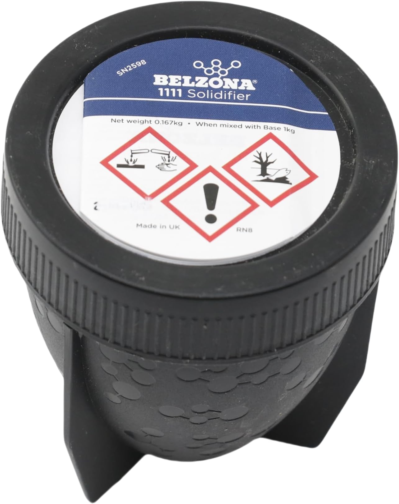 Belzona 1111 Super Metal 1kg Kit, Epoxidharz-Reparaturset, 2K, Metallreparatur, lösungsmittelfrei, Siliziumstahl, Basis+Härter