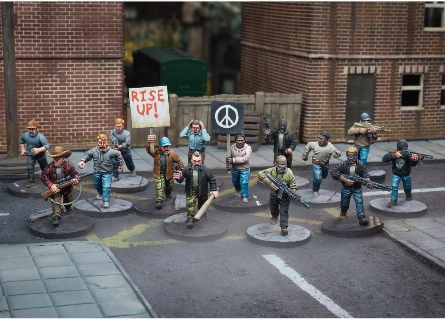 Wargames Atlantic WAAPA002 – Figuren-Set Zivilisten & Überlebende, Männer (Einzelpack), detailreiche Miniaturen