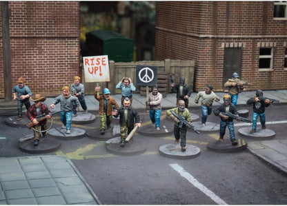 Wargames Atlantic WAAPA002 – Figuren-Set Zivilisten & Überlebende, Männer (Einzelpack), detailreiche Miniaturen