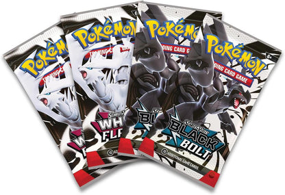 Pokémon TCG 10-10029-102 Victini Illustrationskollektion, Sammelkartenspiel, 1 Full-Art-Foil-Promokarte, 4 Boosterpacks, übergroße Foil-Promokarte
