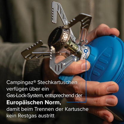 Campingaz 206 S, Gaskocher, 1-flammig, ideal für Camping, Festivals & Wanderungen, kompakt und leicht.
