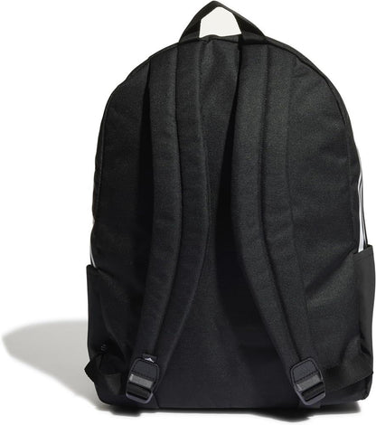Adidas Classic 3S Rucksack Unisex, sportlicher Tagesrucksack, 3-Streifen-Design, gepolsterte Schultergurte, robust, vielseitig
