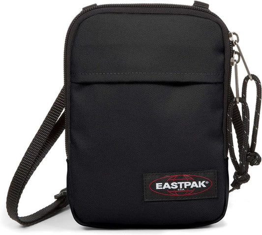 EASTPAK Buddy Umhängetasche EK0007240081, Unisex, kompakt, 18x18x13cm, Schwarz, verstellbarer Gurt, Reißverschlussfächer