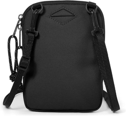 EASTPAK Buddy Umhängetasche EK0007240081, Unisex, kompakt, 18x18x13cm, Schwarz, verstellbarer Gurt, Reißverschlussfächer