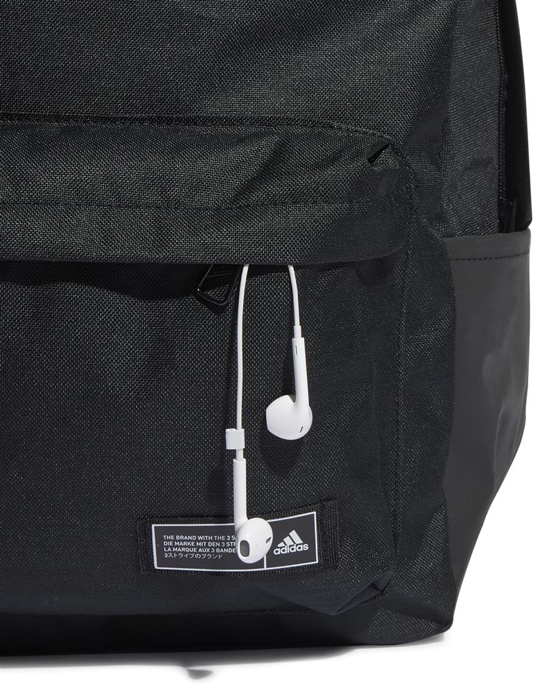 Adidas Classic 3S Rucksack Unisex, sportlicher Tagesrucksack, 3-Streifen-Design, gepolsterte Schultergurte, robust, vielseitig